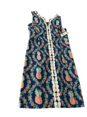 NWT Crown & Ivy Pineapple Streets Of Charleston Dress Sz 4 Graduation Classic